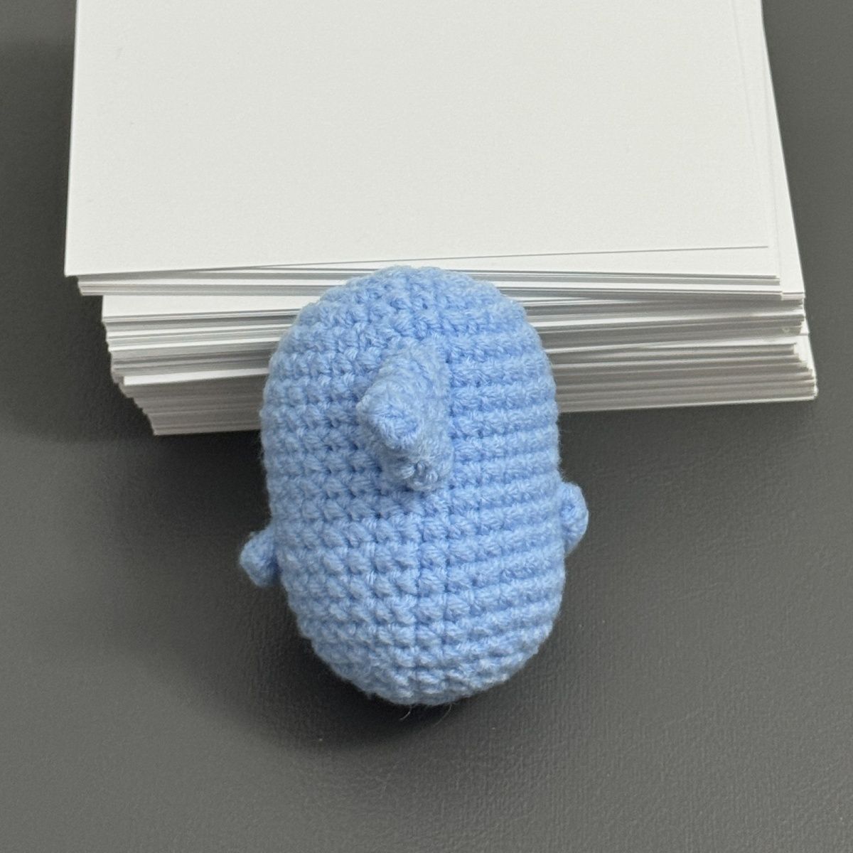 Crochet Dolphin Plush – Handmade "My Dolphin Girl" Romantic Gift 🐬 - Image 5