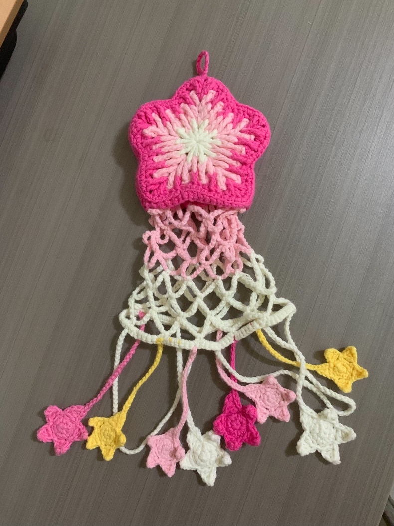 Crochet Water Bottle Bag & Star Charm – Handmade 2-in-1 Tumbler Carrier, Cute Bottle Sleeve Pouch for Bags, 5 Styles Available - Image 6