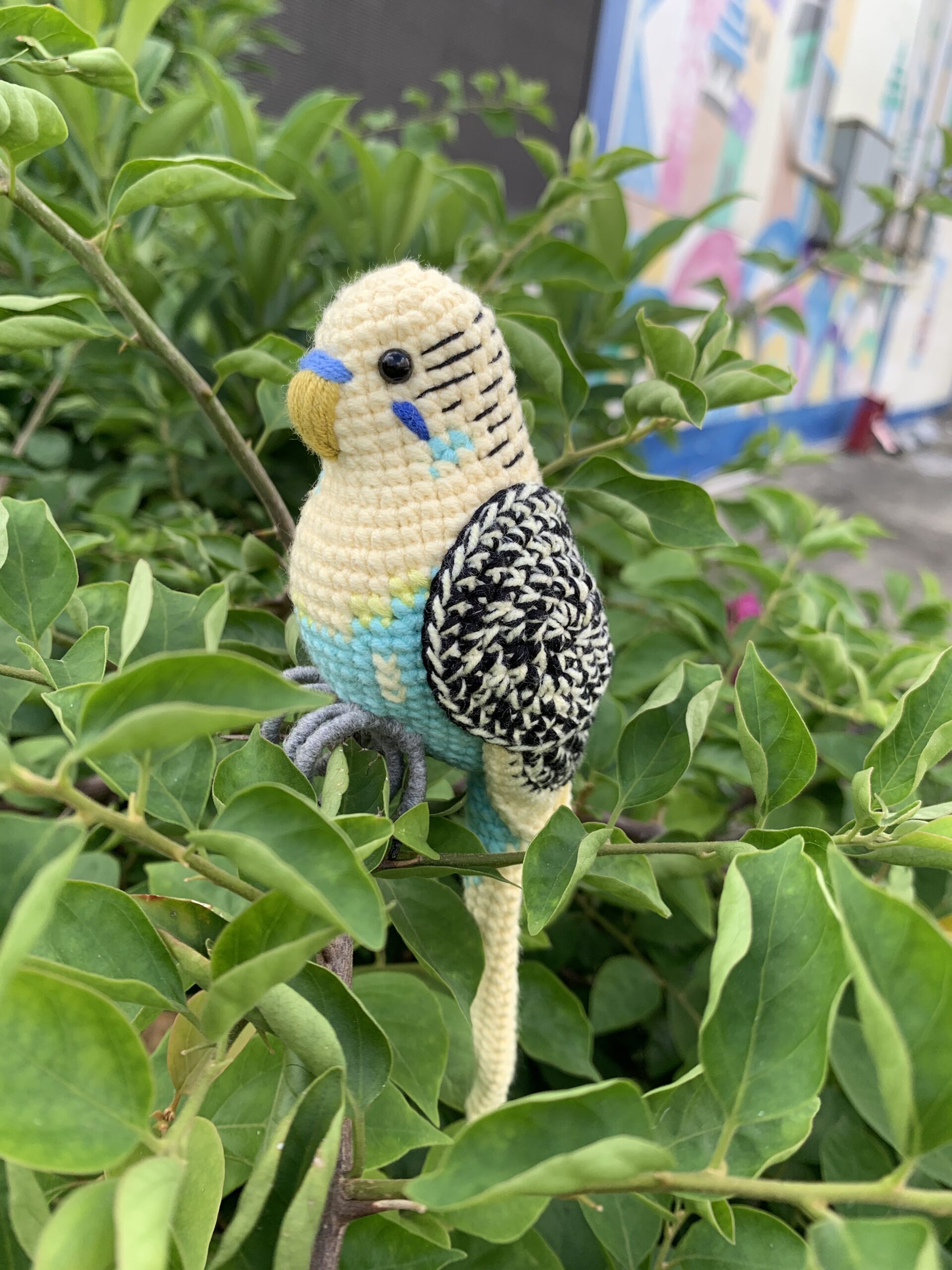 Custom Crocheted Budgie Figurine, Photo Replica Parakeet Sculpture, Bird Lover Keepsake - Image 17
