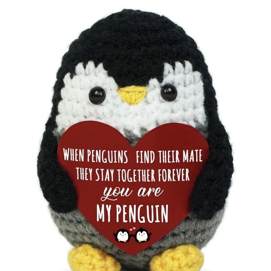 Handmade Crochet Positive Plush – Emotional Support Amigurumi with Pun Card! Bundle Deal: ANY 3 for $27, or ANY 5 for $39! (10 Styles) - Image 2