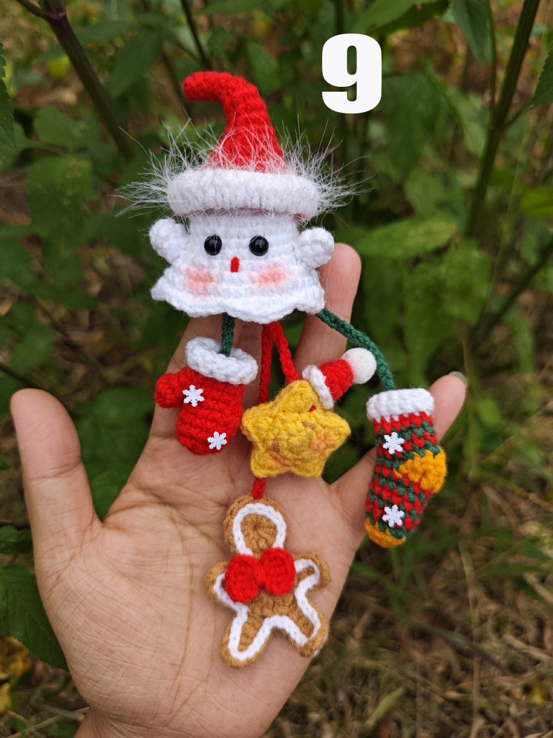 Crochet Ghost Keychain Charm – Buy 2 Get 1 Free! (15cm Body) - Image 12