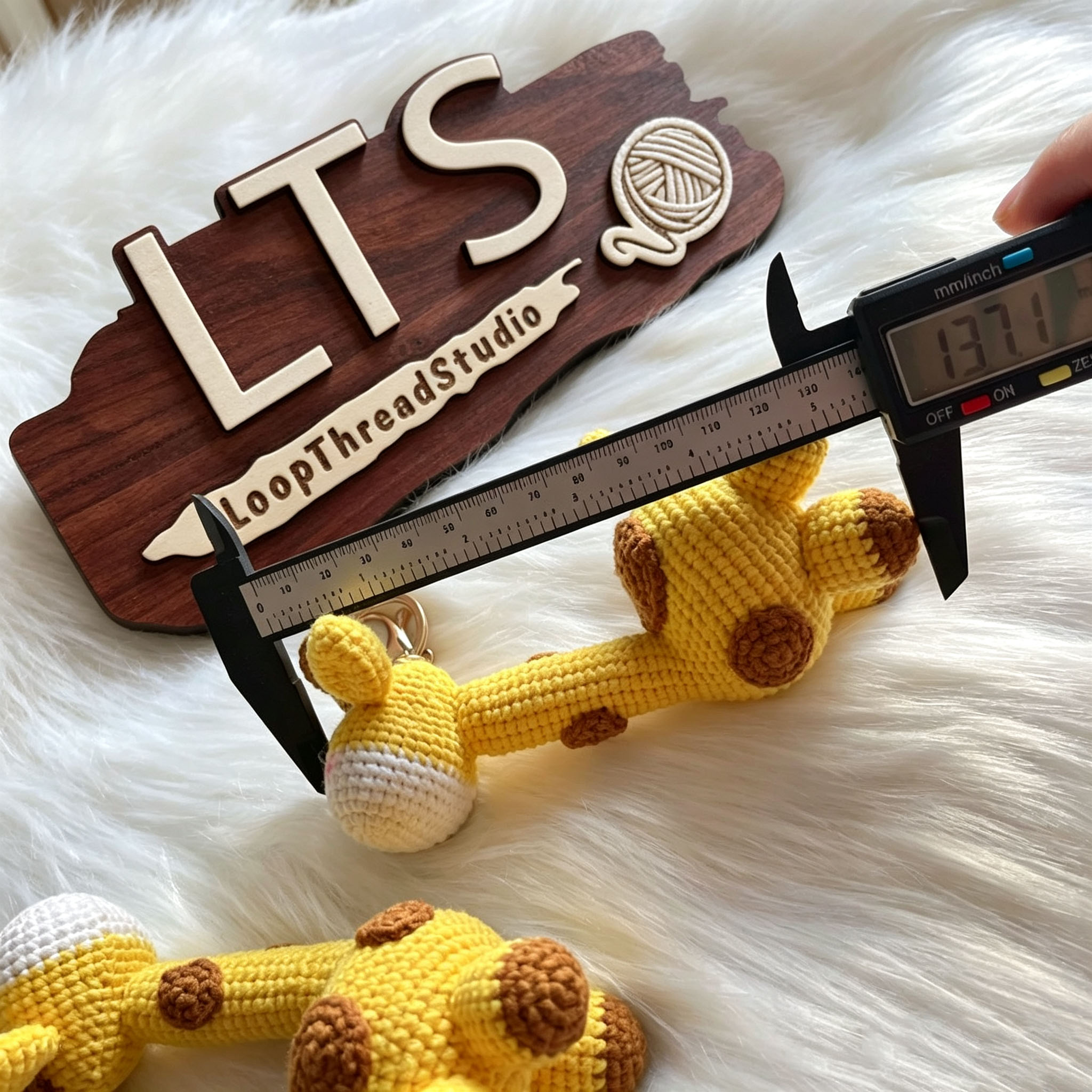 Adorable Crochet Giraffe Keychain Just For You! - Image 11