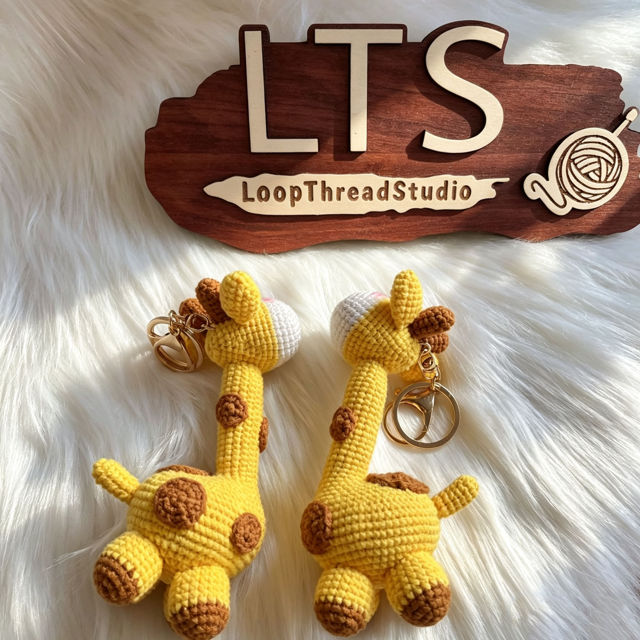 Adorable Crochet Giraffe Keychain Just For You! - Image 13