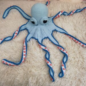 Handmade Crochet Octopus Plush | Amigurumi Sea Creature Toy