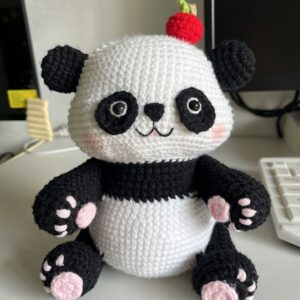 Cute Handmade Crochet Panda