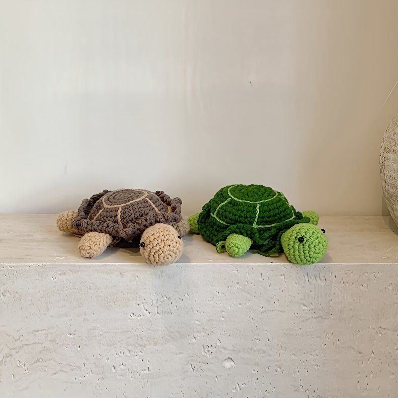 Handmade Crochet Turtle Crossbody Bag | Cute Knitted Tortoise Purse - Image 5