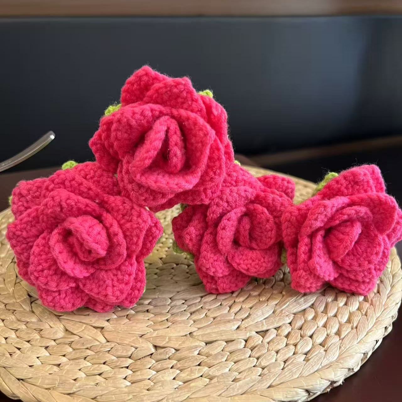 Handmade High-Definition Pointed Rose Bouquet – 13 Color Options (10/20/30/50 Stems) - Image 2