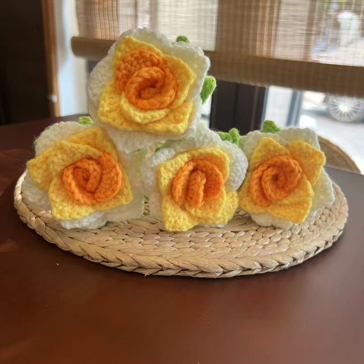 Handmade High-Definition Pointed Rose Bouquet – 13 Color Options (10/20/30/50 Stems) - Image 11
