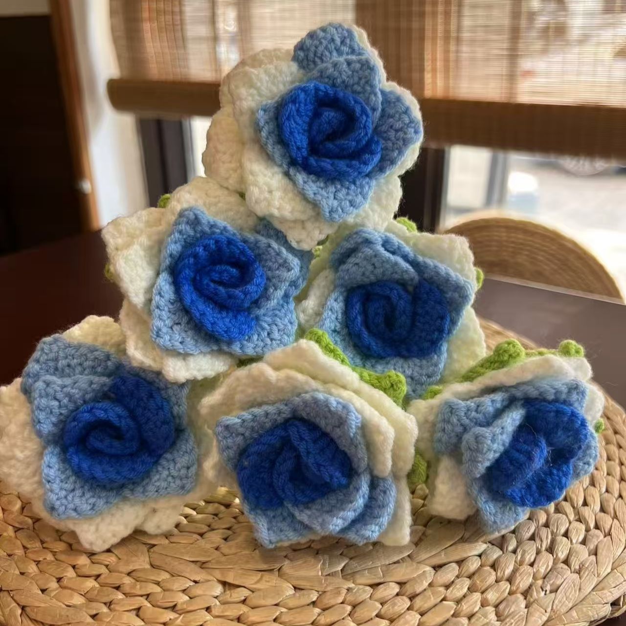 Handmade High-Definition Pointed Rose Bouquet – 13 Color Options (10/20/30/50 Stems) - Image 7