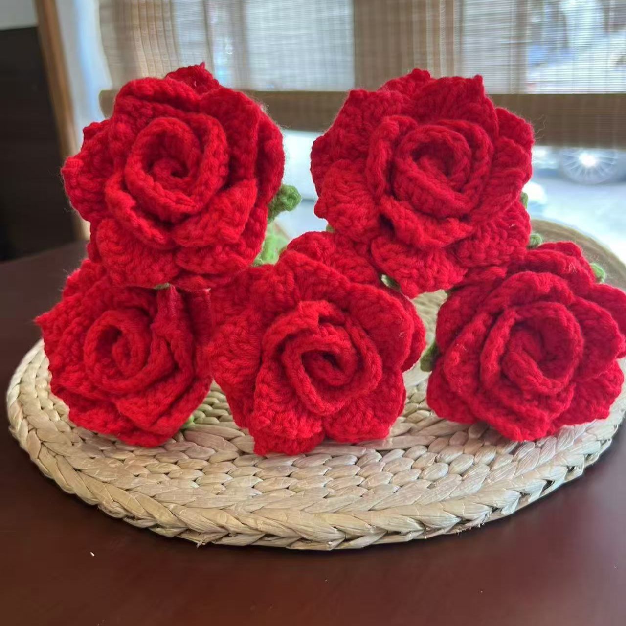 Handmade High-Definition Pointed Rose Bouquet – 13 Color Options (10/20/30/50 Stems) - Image 10