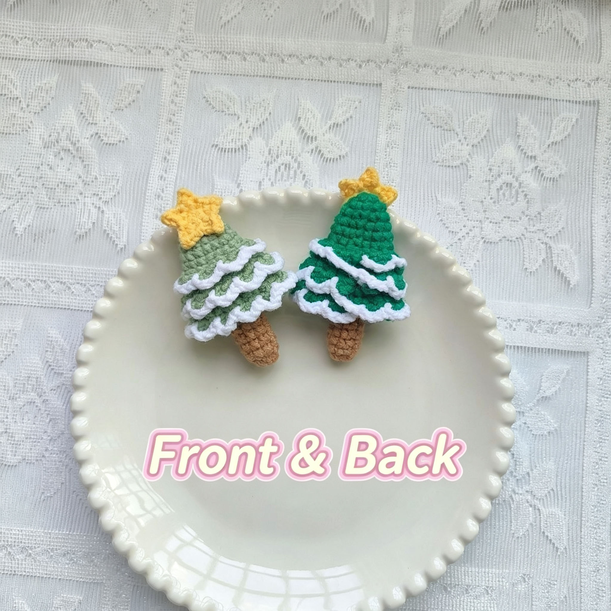 Micro Crochet Christmas Decor | Mini Stockings, Hats, Mittens & Trees - Image 9