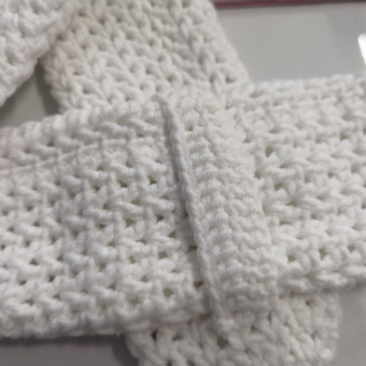 Handmade Crochet Scarves | Cute Dog Scarf with Tassels - Image 5