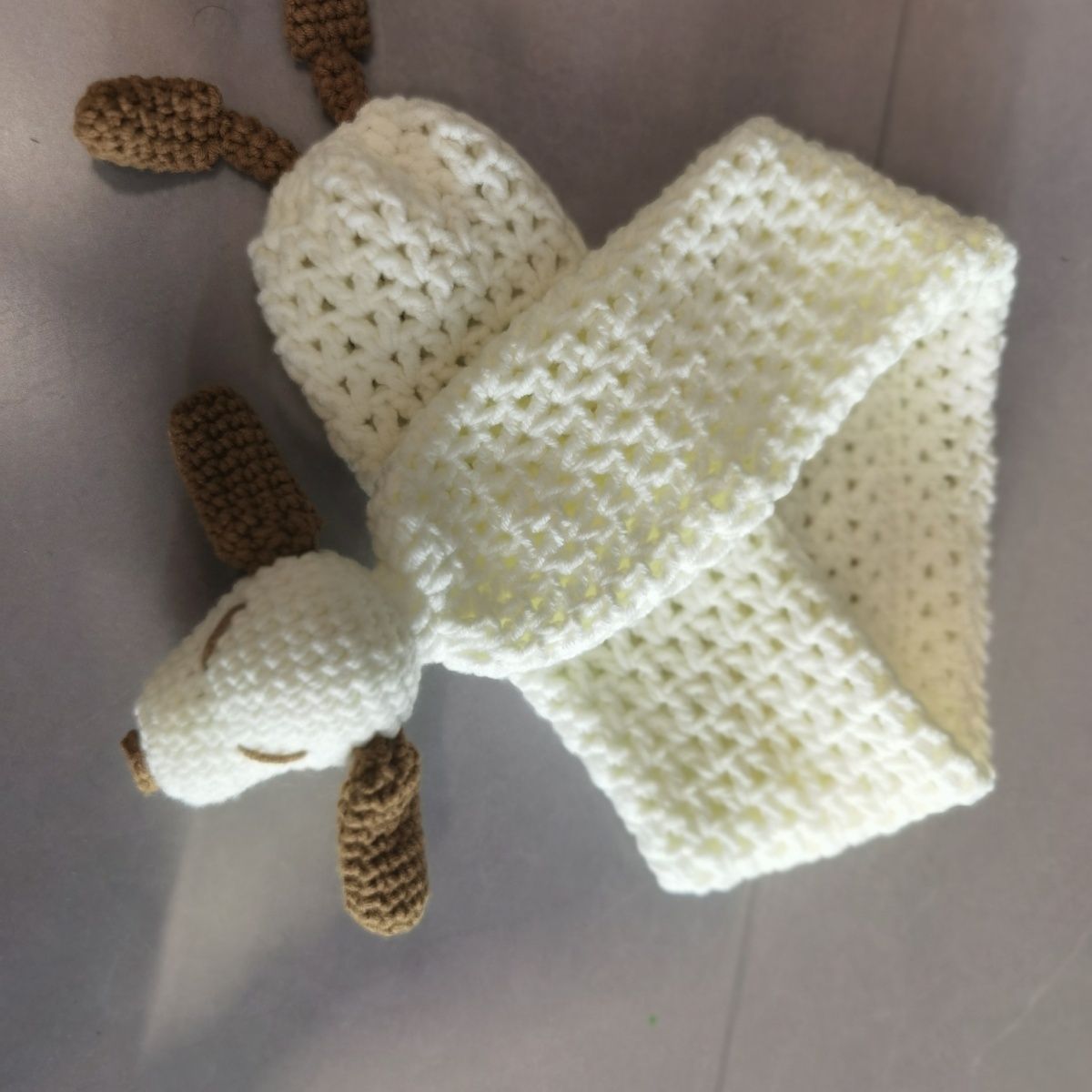 Handmade Crochet Scarves | Cute Dog Scarf with Tassels - Image 3