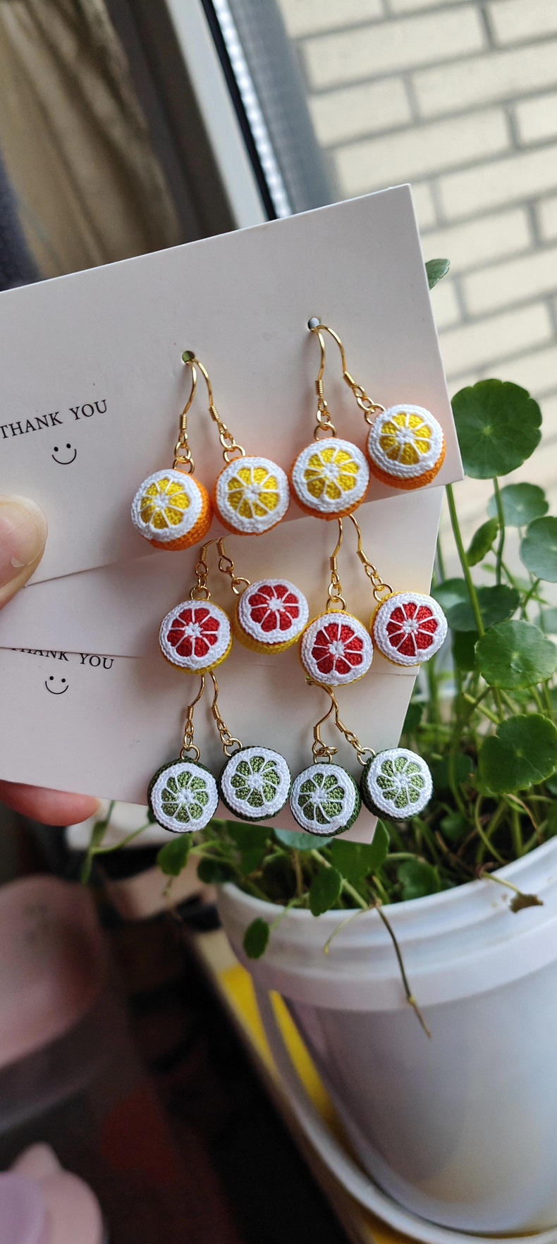 Mini Crochet Fruit | Tiny Handmade Fruit Charms for Earrings & Necklaces | 10 Styles - Image 11