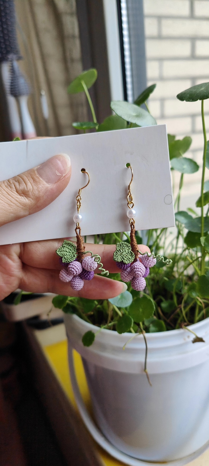 Mini Crochet Fruit | Tiny Handmade Fruit Charms for Earrings & Necklaces | 10 Styles - Image 8